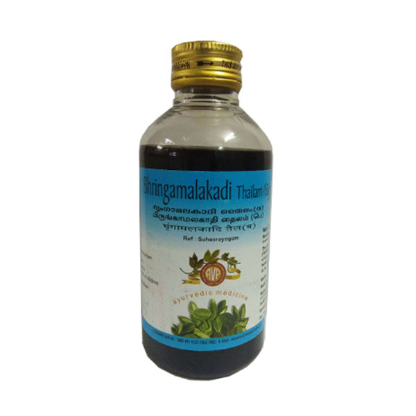 BHRINGAMALAKADI OIL - (S) 200ml - AVP AYURVEDA
